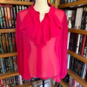 Zara Fuchsia Blouse